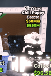 ✨ 30M/s ☯️ Yin Yang Chill Puppy Secret | Steal A Brainrot ⚡ FAST DELIVERY ⚡