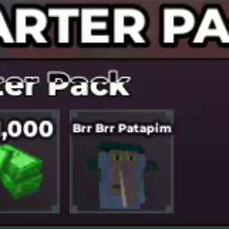 Steal a Brainrot - Black Hole Starter Pack【189R】