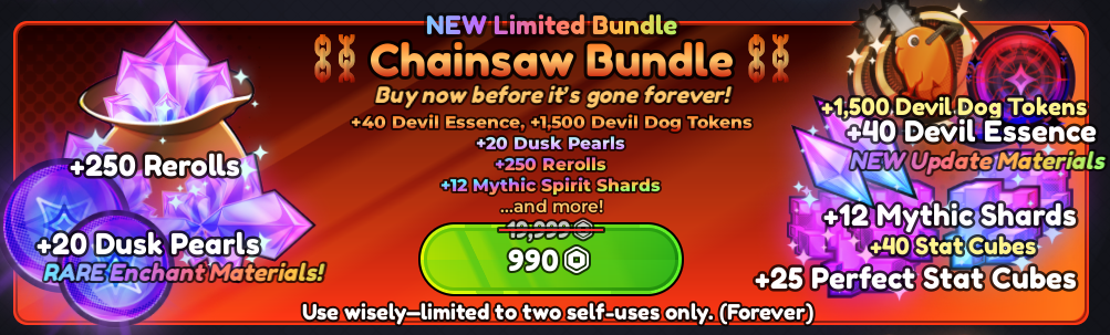 Anime Last Stand > Chainsaw Bundle [990R]