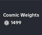 Gym League - Cosmic Weights【1499R】
