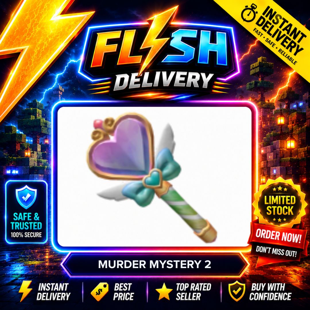 CHROMA HEART WAND KNIFE / CHROMA HEARTWAND KNIFE - MURDER MYSTERY 2 / MM2