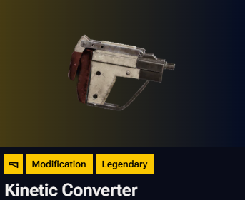 Kinetic Converter