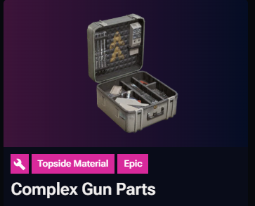 Complex Gun Parts X3