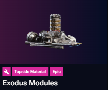 Exodus Modules X3
