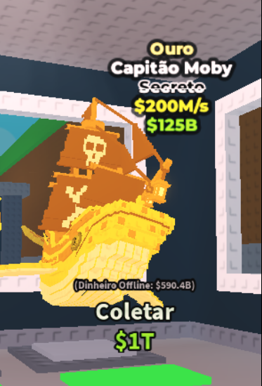 GOLD CAPITANO MOBY 200M 🔥FAST DELIVERY