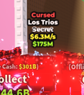 ✨ 6.3M/s Cursed Los Trios Secret | Steal A Brainrot ⚡ FAST DELIVERY ⚡