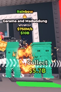 (RARE) RAINBOW GARAMA And Madundung 750M/s