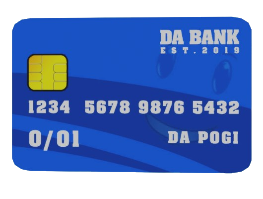 CREDIT CARD (WALLET) - DA HOOD / DAHOOD / DH