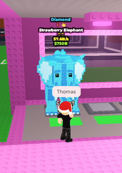 Diamond Strawberry Elephant 7.6B/S 💎 INSTANT DELIVERY⚡