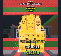 La Food Combinasion Gold 🥘 112.5M/s 🥗【 Steal a Brainrot 】