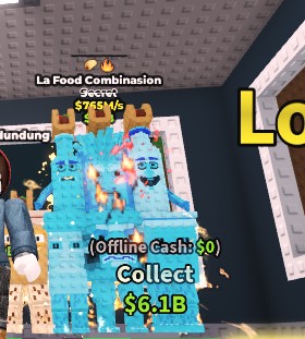 (NEW RARE 1/1 BRAINROT) La Food Combinasion 765M/s DIAMOND! INSTANT DELIVERY! FAST REPLY!