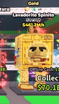 Lavadorito Spinito 467M/s GOLD ! + TRAIT! INSTANT DELIVERY! FAST REPLY!