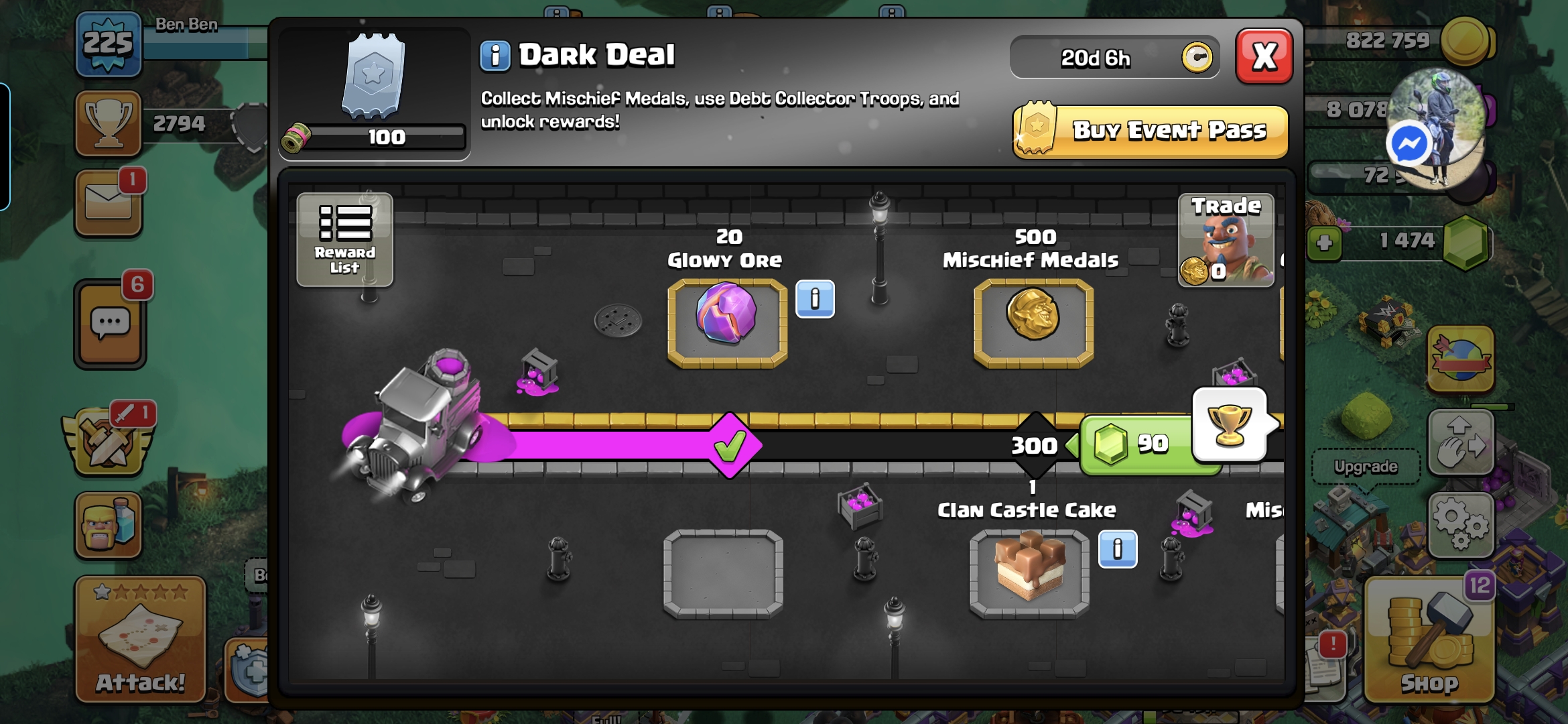 Make YOUR clan capital 1-10 and max everything (3331 deffence) ⚡only clan tag need