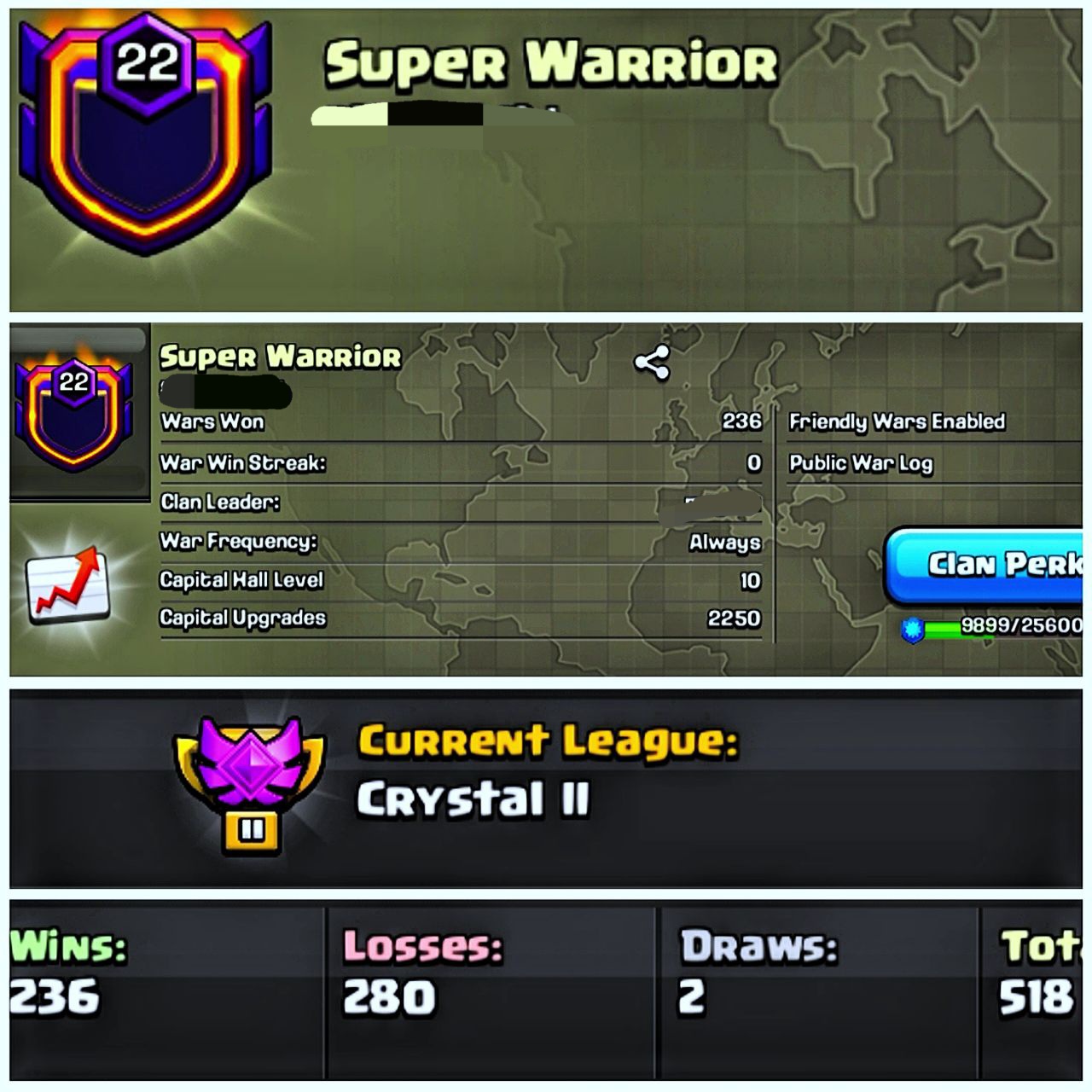 ❤️**SUPER WARRIOR**🥰 LVL-22 |💞| ENGLISH NAME ❤️‍🔥| CRYSTAL 2 ||😈 CLAN CAPITAL:-10 ||👺 GOOD NAME || CHEAPEST