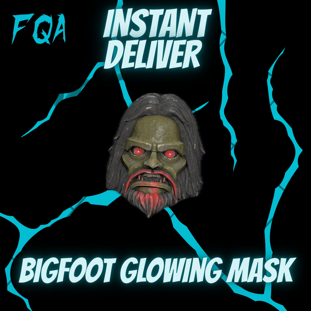[ Xbox ] Fasnacht Glowing Bigfoot Mask (instant delivery)