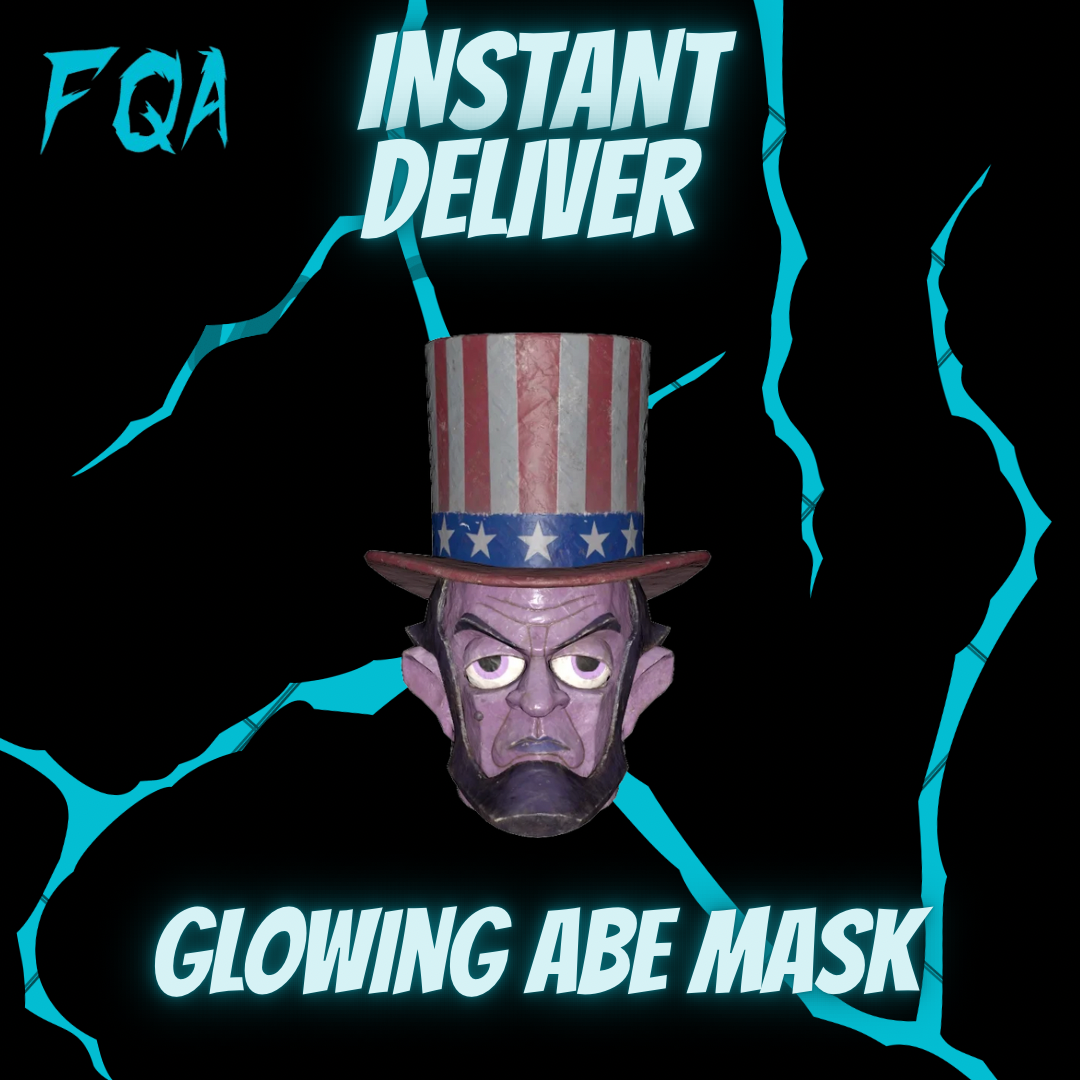 [ Xbox ] Fasnacht Glowing Abe Mask (instant delivery)