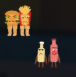 [BUNDLE] - 🍒 1x Burguro And Fryuro 🍒 1x Ketchuru And Musturu