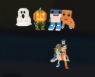 [BUNDLE] - 💈 1x Spooky And Pumpky 💈 1x Los Bros 💈 1x La Extinct Grande