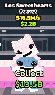 ✨ 16.5M/s ✨ Los Sweethearts Secret  | Steal A Brainrot ⚡ FAST DELIVERY ⚡