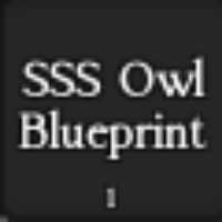 SSS Owl Blueprint | Ghoul Re | Fast Delivery