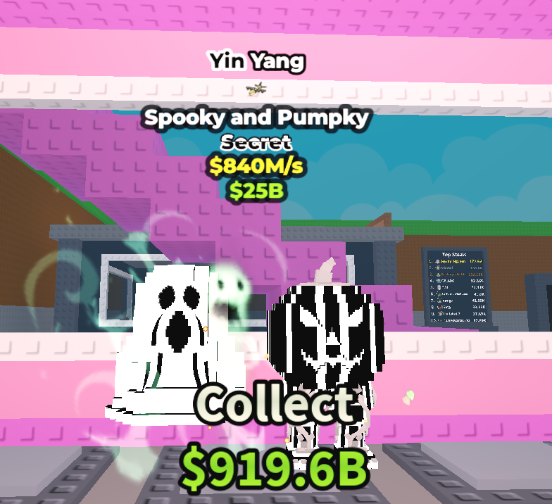 ✅🔥YIN YANG SPOOKY AND PUMPKY 840M/S (1x) TRAIT | INSTANT DE;IVERY  🔥