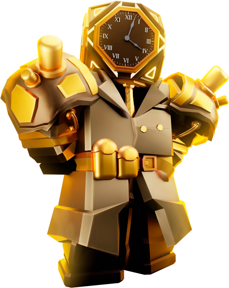 Golden Future Large Clockman | Toilet Tower Defense | Fast Delivery