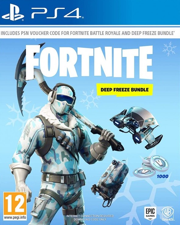 🖼️ Fortnite: Deep Freeze Bundle + 1000 V-Bucks (PS4/PS5) PSN Key EUROPE (PlayStation)