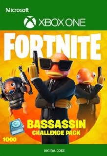 🌏 Fortnite Bassassin Challenge Pack + 1,000 V-Bucks Challenge (DLC) (Xbox One) Xbox Live Key EUROPE (Xbox)