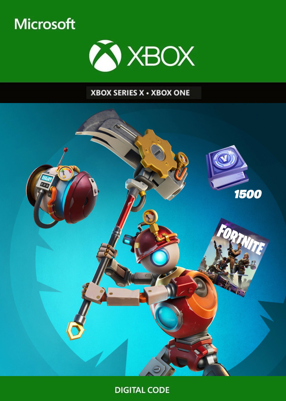 🔰 Fortnite - Mecha-Pop Pack + 1500 V-Bucks Challenge XBOX LIVE Key UNITED STATES (Xbox)