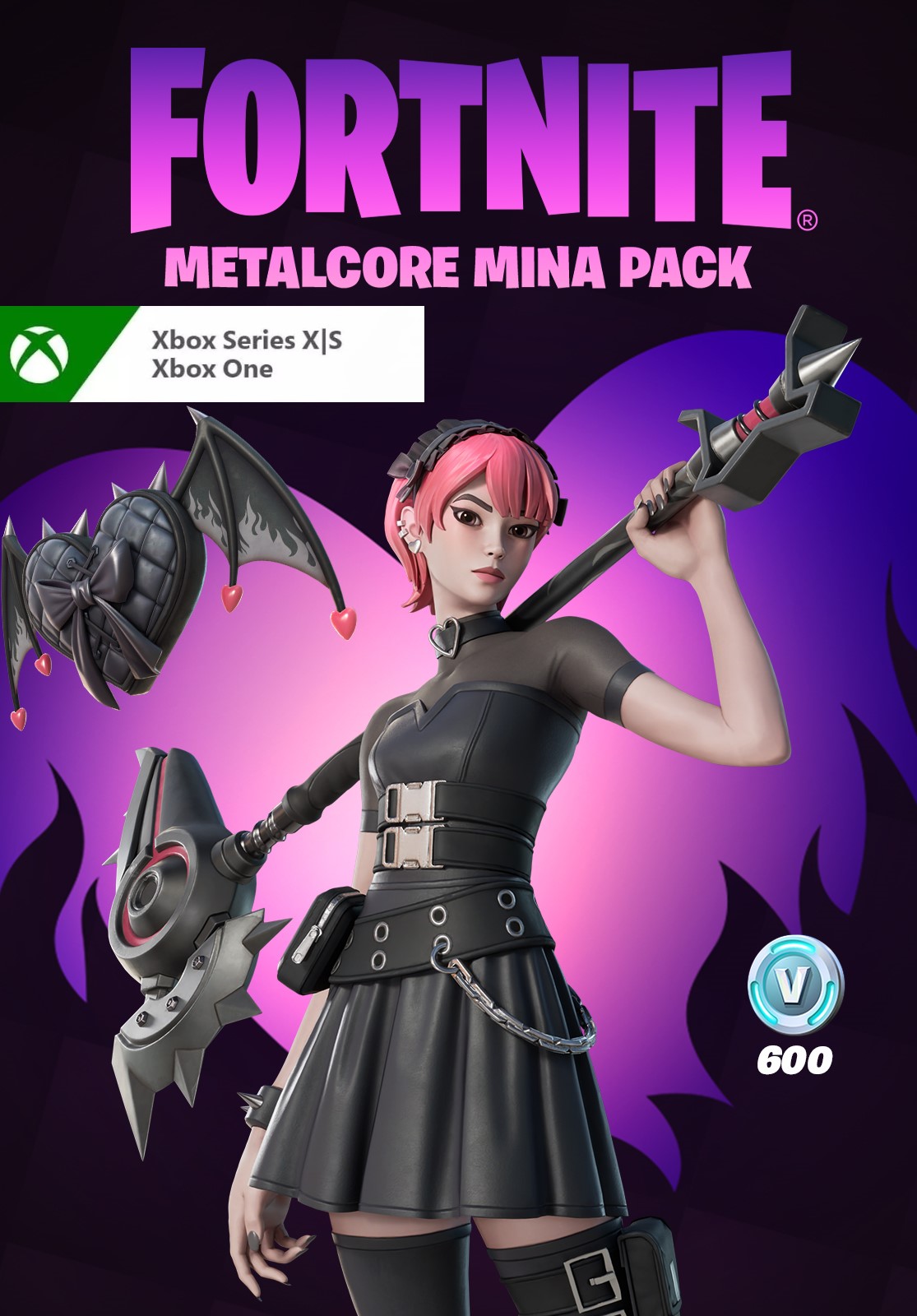 ☑️ Fortnite - Metalcore Mina Pack + 600 V-Bucks (DLC) XBOX LIVE Key UNITED KINGDOM (Xbox)
