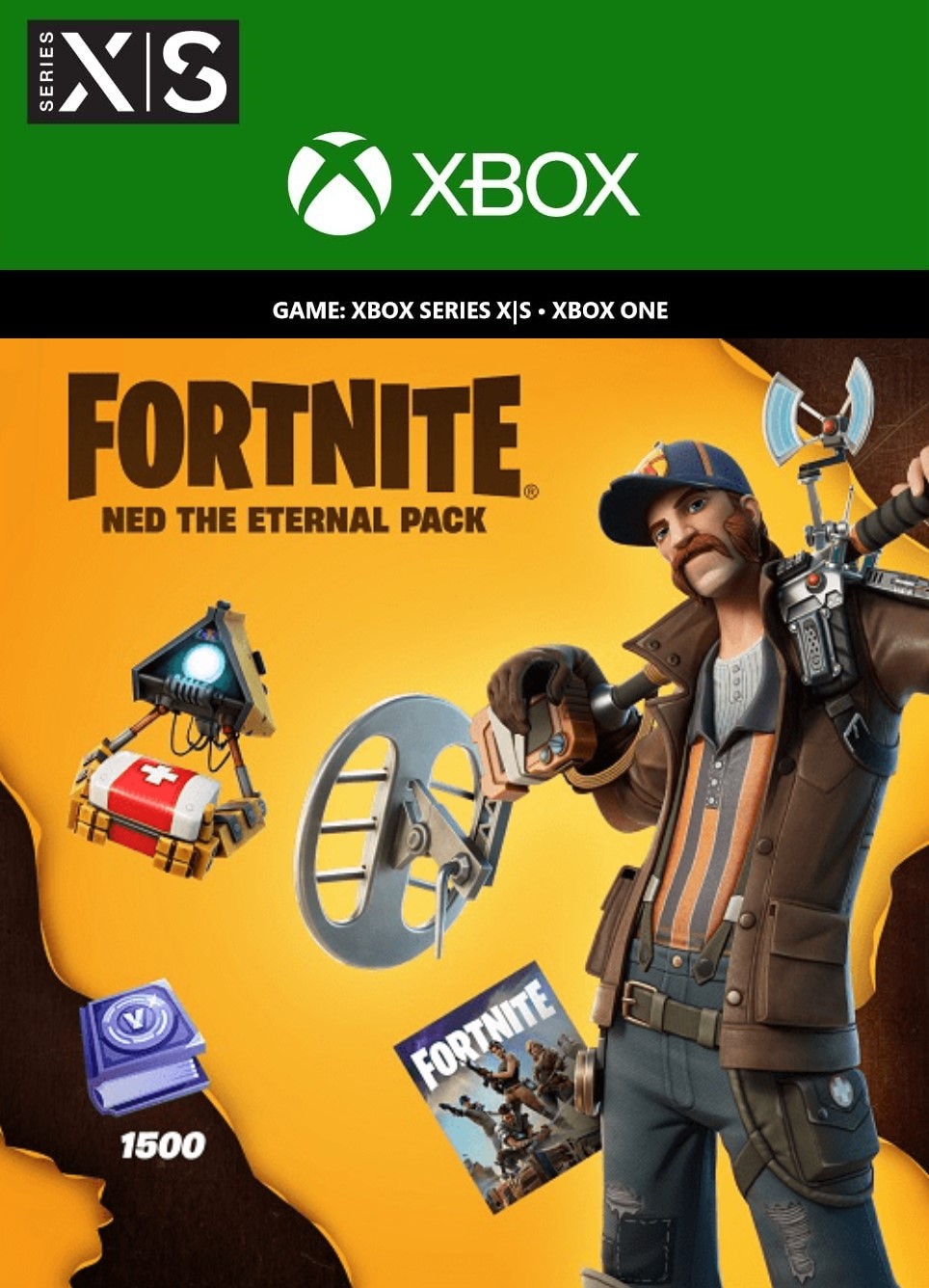 👌 Fortnite - Ned the Eternal Pack + 1,500 V-Bucks Challenge XBOX LIVE Key EUROPE (Xbox)