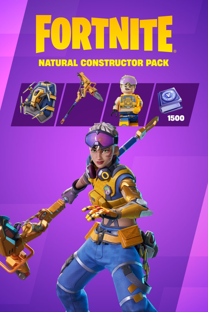 📈 Fortnite - Natural Constructor Pack + 1,500 V-Bucks Challenge XBOX LIVE Key UNITED STATES (Xbox)
