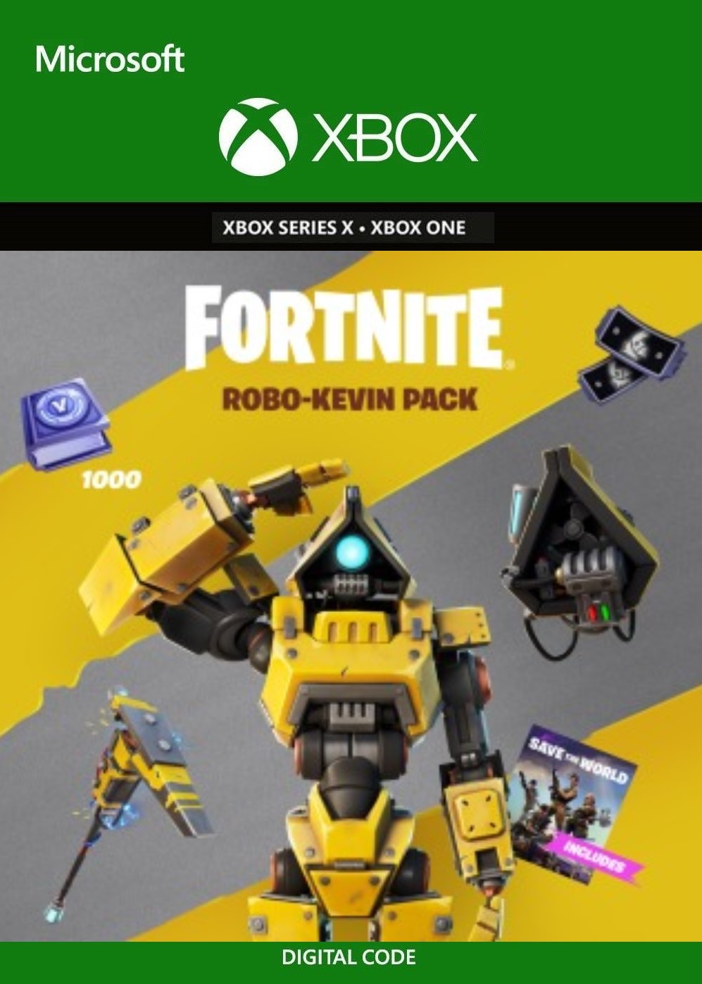 🌍 Fortnite - Robo-Kevin Pack + 1000 V-Bucks Challenge XBOX LIVE Key UNITED KINGDOM (Xbox)