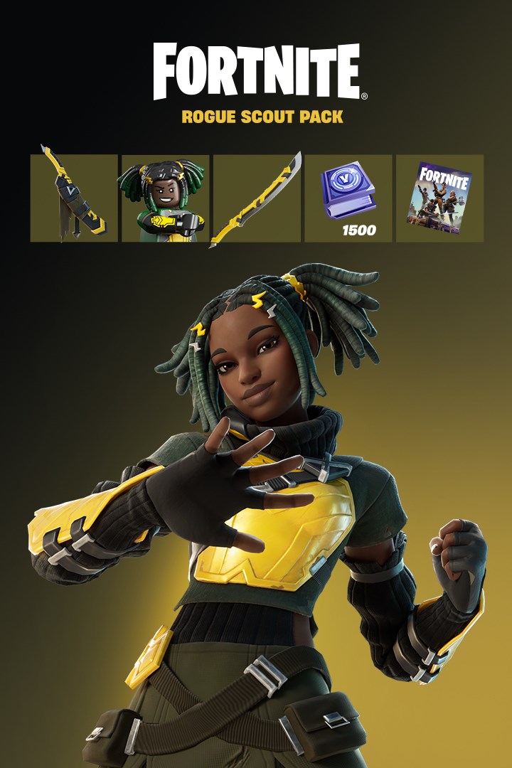 👑 Fortnite - Rogue Scout Pack + 1,500 V-Bucks Challenge XBOX LIVE Key UNITED KINGDOM (Xbox)