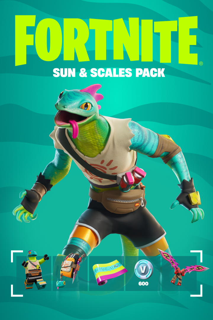 ⚡ Fortnite - Sun & Scales Pack + 600 V-Bucks XBOX LIVE Key UNITED STATES (Xbox)