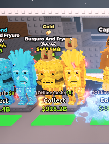 [ Secret ] Gold Burguro And Fryuro With Taco Trait 487.5M/s | Ready Unit✅ | INSTANT DELIVERY✅