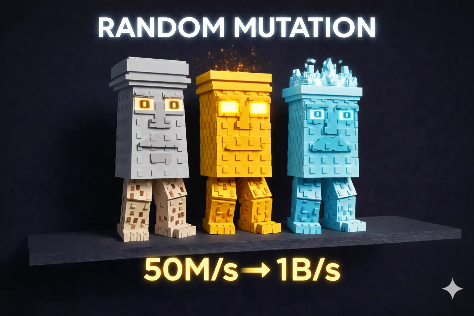 ☃️Garama And Madundung  ☃️ 50m/s - 950m/s Random Mutation 🌈