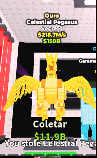 Celestial Pegasus Gold 218.5m/s