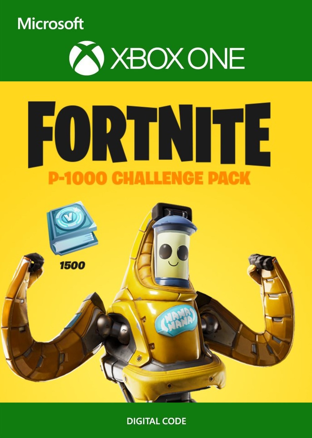 ✨ Fortnite - P-1000's Challenge Pack + 1,500 V-Bucks Challenge (Xbox One) (DLC) Xbox Live Key EUROPE (Xbox)