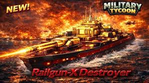 RAILGUN-X DESTROYER - MILITARY TYCOON