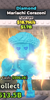 .✨ 18.7M/s 💎 Diamond Mariachi Corazoni Secret | Steal A Brainrot ⚡ FAST DELIVERY⚡
