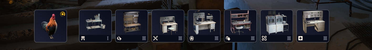 All workshop lv0-3 and scrappy 1-5