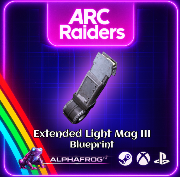 Extended Light Mag III Blueprint