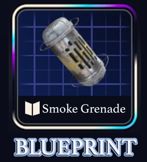 Smoke Grenade Blueprint