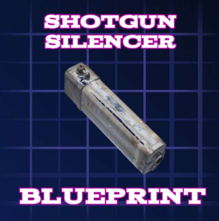 Shotgun Silencer Blueprint