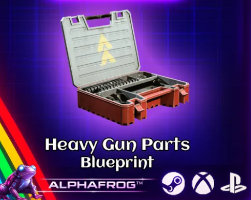 Heavy Gun Parts Blueprint