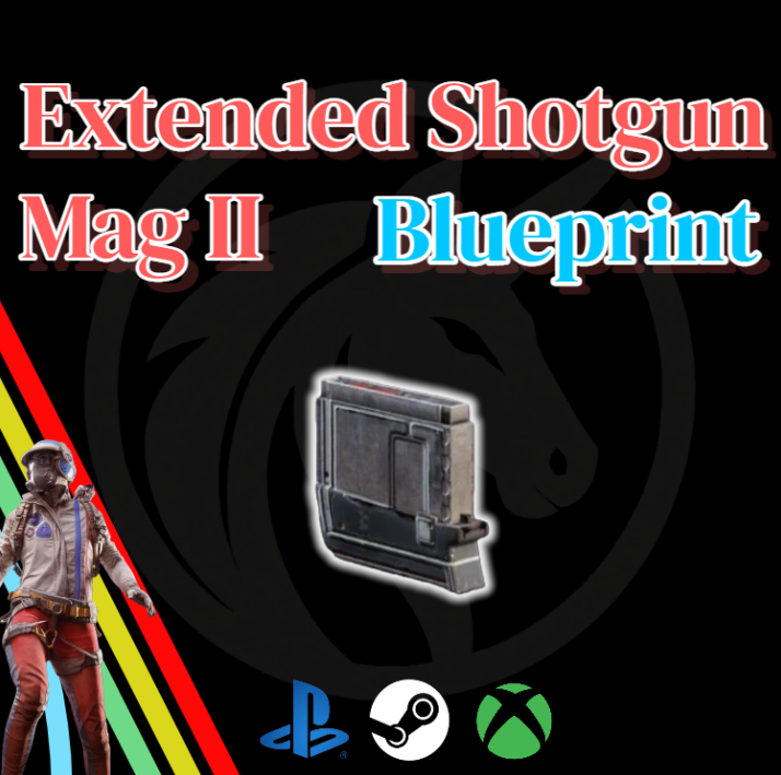 Extended Shotgun Mag II Blueprint