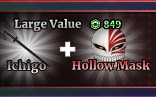 Sailor Piece - Large Value（Ichigo + Hollow Mask）【849R】