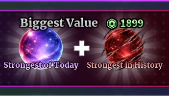 Sailor Piece - Biggest Value(Strongest of Today + Strongest in History)【1899R】
