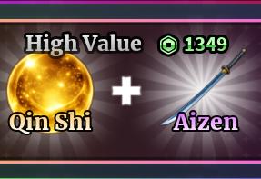 Sailor Piece - High Value(Qin Shi + Aizen)【1349R】